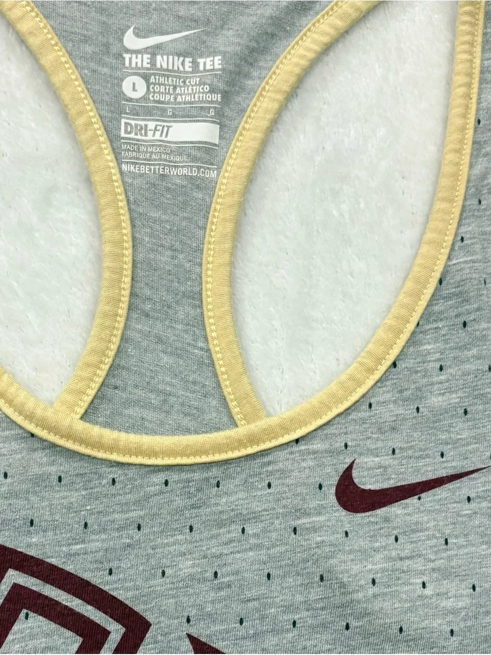 Nike Dri-FIT Florida State Seminoles FSU Racerback Tank Top Women’s size L